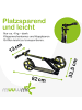 muuwmi Aluminium Scooter Pro 215 mm in new lime
