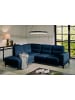 MF Design Cassada Recamiere Links in Marineblau -  (L) 237 x (B) 277 x (H) 100 cm