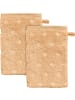 Erwin Müller Frottier Waschhandschuh 2er-Pack Baden-Baden in apricot