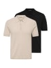 ONLY & SONS Poloshirt Wyler in Schwarz / beige