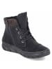 rieker Schnürstiefel in schwarz