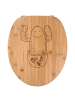 Mr. & Mrs. Panda Holz Klodeckel Kaktus Happy ohne Spruch in Transparent