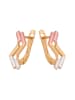 faina Women Earrings in Rose Gold Silver