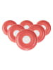 Seltmann Weiden 6er Set Teeuntertassen Liberty Pure Colors in ø 13 cm in Flamingo Red