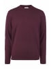 Hessnatur Hessnatur Pullover Regular aus reiner Bio-Merinowolle in bordeauxrot