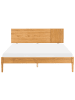 Beliani Doppelbett FLAVIGNAC in Braun - (W) 168 x (H) 90 x (L) 211 cm