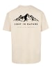 F4NT4STIC Heavy Oversize T-Shirt Lost in nature in sand