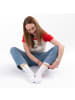 Occulto 6er Pack Retro Tennis Socken Steffi in SommerMix