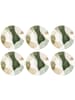 OnlyWow Glasuntersetzer 6er-Set Abstracte Formen