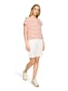 Betty Barclay Casual-Shirt mit U-Boot-Ausschnitt in Beige/Red