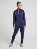 Hummel Hummel Zip Sweatshirt Hmlauthentic Multisport Damen Atmungsaktiv Leichte Design in MARINE