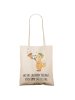 Mr. & Mrs. Panda Tasche Jagdhorn Melodie mit Spruch in Creme
