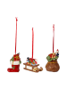 Villeroy & Boch 3er Set Ornamente Geschenke Nostalgic Ornaments bunt in bunt