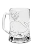 Mr. & Mrs. Panda Gravur Bierkrug Wal Konfetti ohne Spruch in Transparent