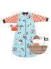 Schlummersack Babyschlafsack, 3.5 TOG in Hellblau-Rot
