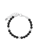 Steel_Art Herrenarmband Gero silberfarben poliert in silberfarben poliert