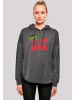 F4NT4STIC Oversized Hoodie Sex Education Moordale M Collage Netflix TV Series in charcoal