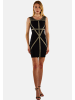 TOOCHE Kleid "X-Gold" in schwarz