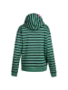 Salzhaut Hoodie ISIBEL in Bottle Green-Navy