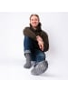 Occulto 2er Pack Stoppersocken Madeleine in Schwarz-Grau