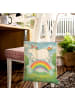 Mr. & Mrs. Panda Shopper Einhorn Regenbogen Design ohne Spruch in Weiß