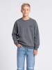 Petrol Industries Meliertes Sweatshirt mit Rundhals Forgerun in Schwarz