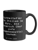Mr. & Mrs. Panda Kaffeebecher Spruch Buchhalterin Humor mit Spruch in Schwarz