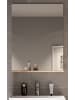 Inn.Furn Badspiegel Eiche 60 x 79 cm, Wandspiegel mit Ablage