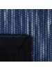 Beliani Kurzflor KAPAKLI in Blau - (W) 140 x (H) 1 x (L) 200 cm
