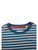 Band of Rascals Longsleeve " Striped " in petrol