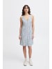 ICHI Kleid IHAYA Regular fit in Della Robbia Blue Dot Aop