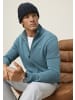 Man's World Strickjacke in petrol