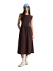 Marc O'Polo DENIM Volant-Jerseykleid flared in Burnt Aubergine