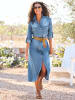 Heine Hemdblusenkleid in blue-bleached