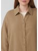 QS Bluse in 7854_olivgrün