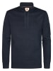 Petrol Industries Utility-Strickpullover mit kurzem Reißverschluss stonefield in Blau