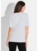 GOLDNER Shirt Shirt in weiß / schwarz / gemustert