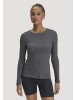 Hessnatur Hessnatur Longsleeve WARM TOUCH aus Bio-Schurwolle und TENCEL™ Lyocell in grau