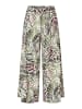 More & More weite, sommerliche 7/8-Schlupfhose in leaves print