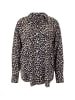 Zero  Hemdbluse mit Leomuster in BeigeBlack