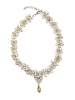collezione alessandro Kurze Kette " Perugia " in beige
