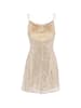 caissa Women Dress in CHAMPAGNE