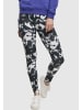 Urban Classics Leggings in black/white