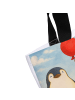 Mr. & Mrs. Panda Stoffbeutel Pinguin Luftballon Design mit Spruch in Weiß