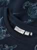 name it Sweatshirt NMMVARON LS AOP SWT UNB in dark sapphire