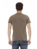 Trussardi Action Schwarz Braun Baumwolle Herren T-Shirt