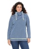 Ulla Popken Sweatshirt in indigo denim