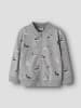 name it Sweatshirt-Jacke Reißverschluss Nmmnaris in grey melange