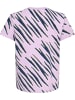 Hummel Kinder Sportshirt "Hmlrushy Aop T-Shirt S/S" in Rosa