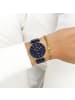 Oozoo Analog-Armbanduhr Oozoo Vintage Series blau groß (ca. 40mm)